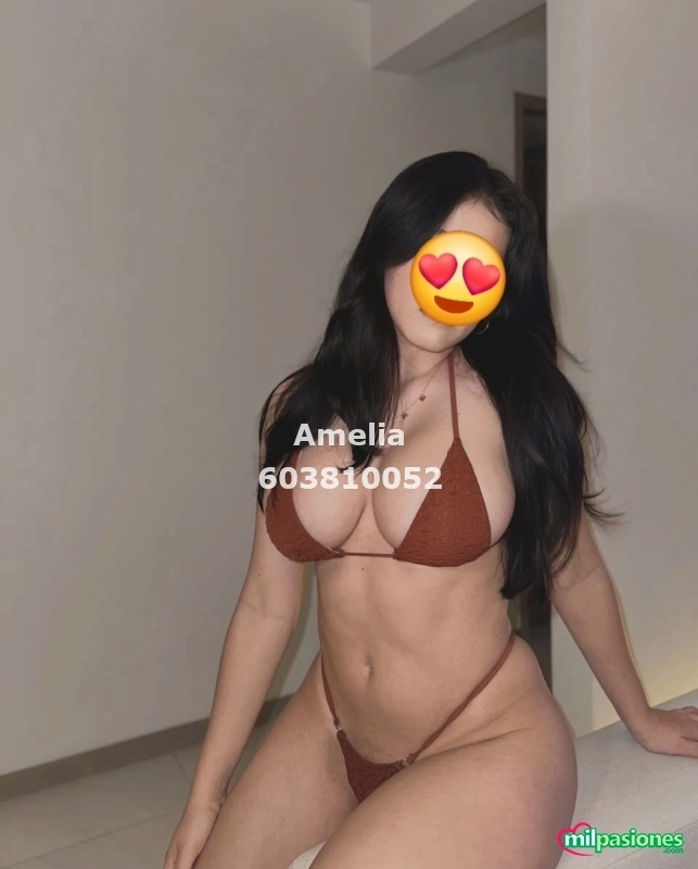 Amelia 24 horas bonita fiestera complaciente, Aspe