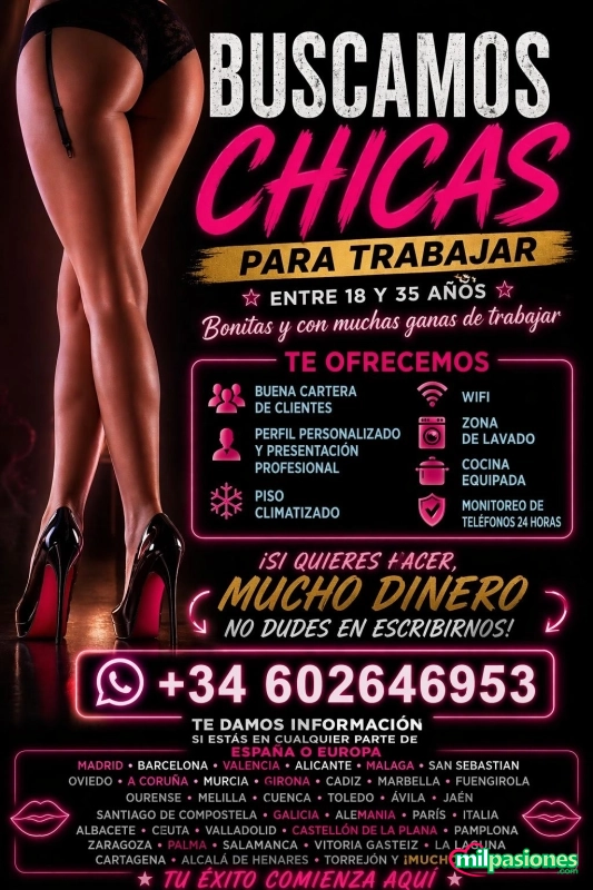 Plaza chicas de 18 a 35 aÑos,integracion inmediata, Alicante