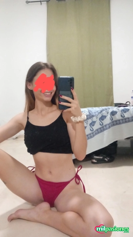 Videollamada con joven canaria , rubia y atletica, Aspe