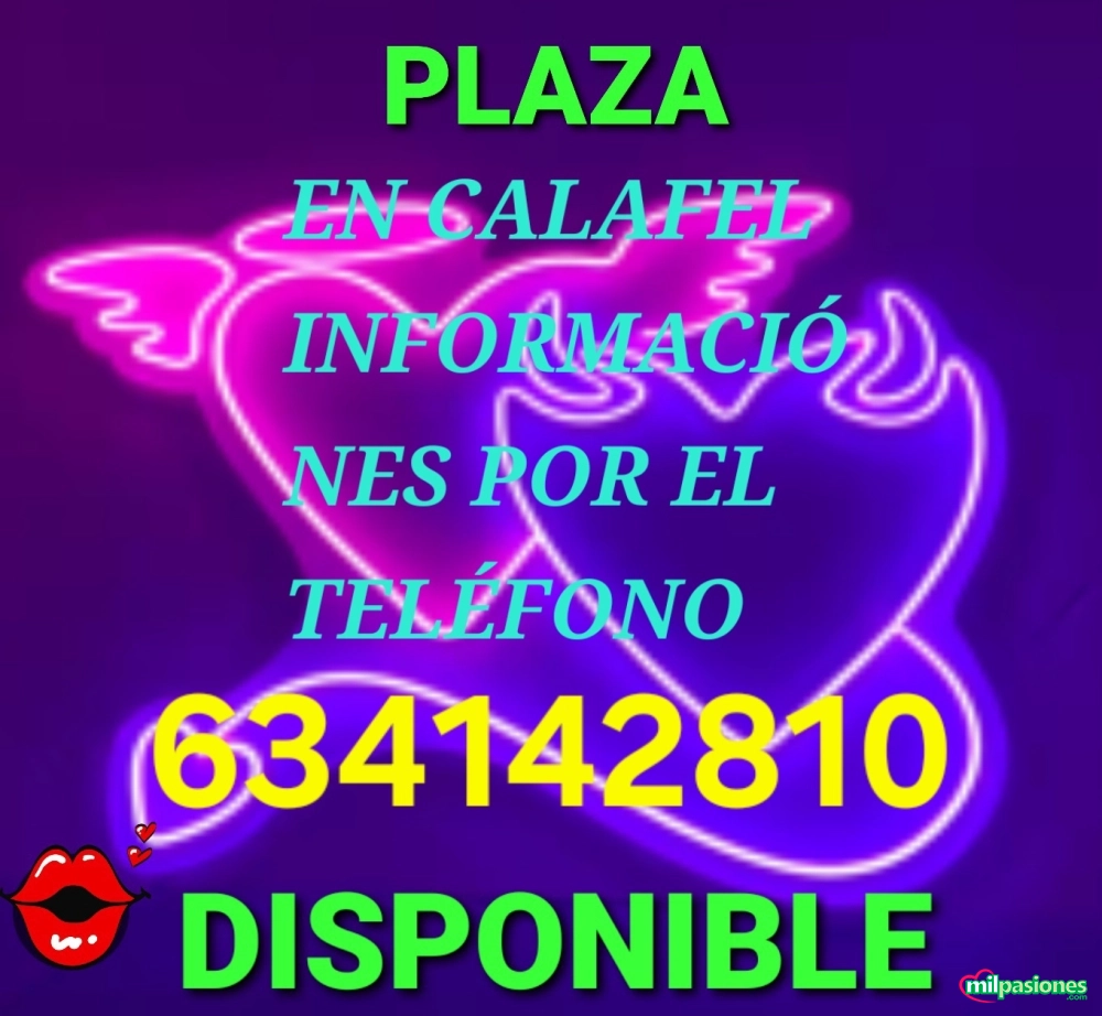 Plaza disponible calafell vendrell sitges vilanova vilafranc, Aspe
