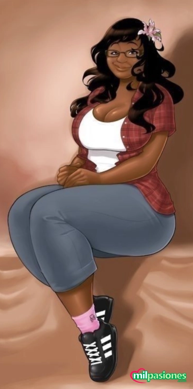 Para chica negra rellenita de valencia., Aspe