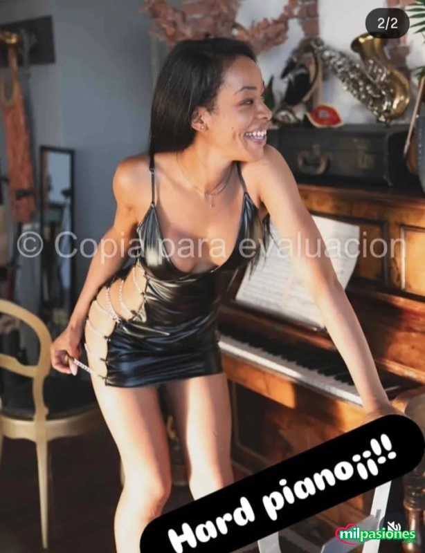 Daniela la mulata por primera vez en la zona, Aspe