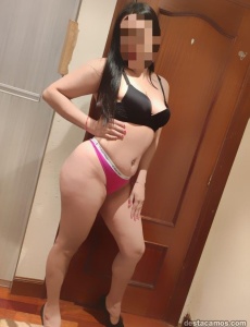 Recién llegada morena guapísima