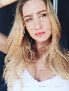 Rubia puro fuego, sensual y atrevida con ganas de follar