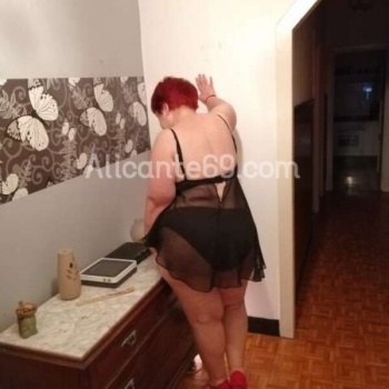 Marcela, gordita argentina, Alicante