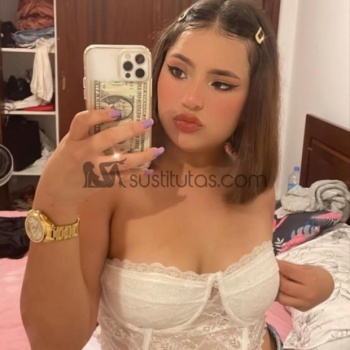 Hola soy rubí, una jovencita, cariñosa, divertida, discreta y alegre latina de cabello corto castaño, Alicante