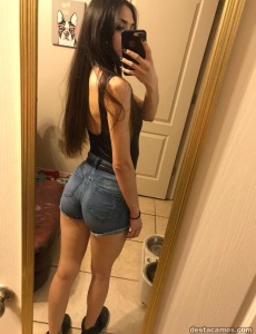 Chica delgada pero