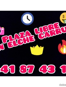 Plaza disponible en elche