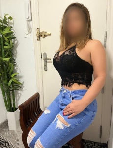 Naty, colombiana masajista