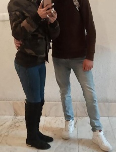 Pareja real para ti que te gusta mirar y disfrutar