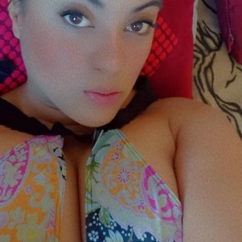Chica española con sitio, Calpe