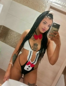 Yessica, un bombón de chocolate