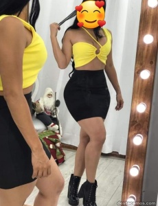Bella seductora muy implicada
