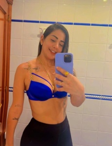Isabela de paso en torrevieja