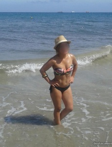 Mely rubia exótica latina puro fuego