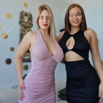 Rubia y morena, divertidas, Alicante