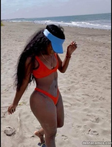 Hermosa morena