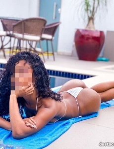 Jovencita brasileña real
