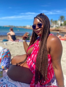 Mulata colombiana últimos días en la isla