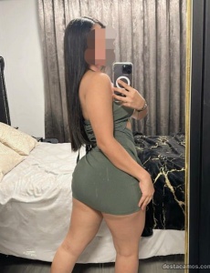 Joven dulce y extrovertida te espera