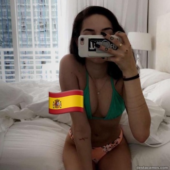 Chica universitaria española, Benidorm