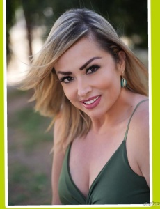 Pamela rubia colombiana