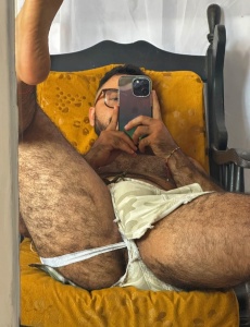 Hot hairy bear