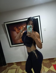 Morena divertida colombiana un gusto