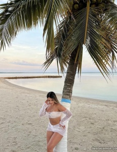 Salou playa, soy camila colombiana