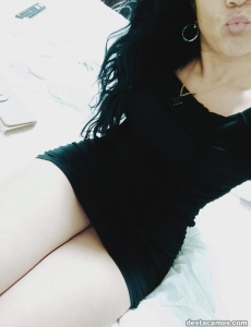 Chica con dispuesta.