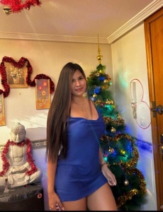 Natalia hermosa colombiana en calpe