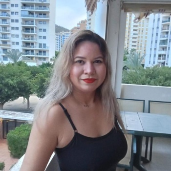 Espectacular chica guapa y, Benidorm
