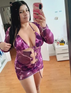 Victoria una joven y extrovertida latina