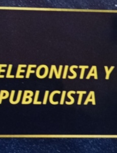 Telefonista y publicista 10 años de experiencia