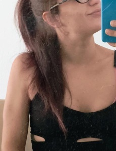 Pelirroja en casa