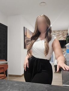 Chica particular española joven guapa en benidorm