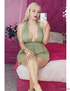 Chica con ganas de que la pases bien