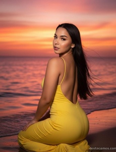 Hermosa chica muy
