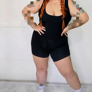 Colombiana gordibuena amorosa y tatuada, Elche