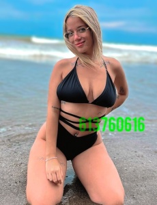 Jovencita española independiente rubia a domicilio