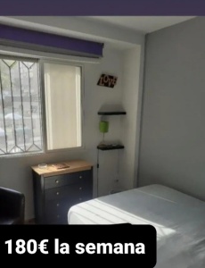 Habitación de alquiler semanal solo chicas