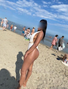 Latina ardiente y caÑera full lechera
