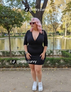 Niky curvy model latina masajista nurú tiktok (niky. Curvy)