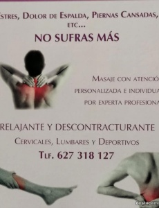 Masaje en calpe