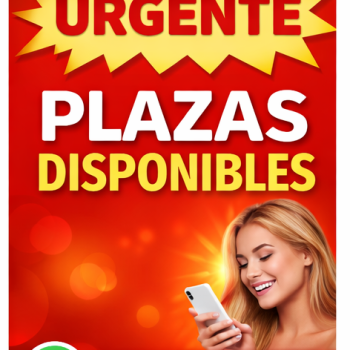 Oportunidad – plazas libres, Alicante