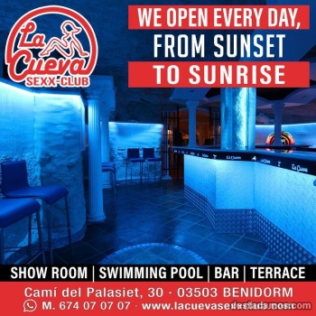 Club la cueva benidorm abrimos maÑana tarde y noche!!, Benidorm