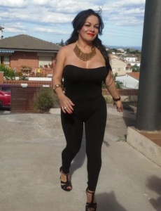 Brasileña con mucha benidorm