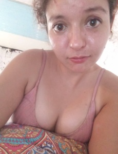 Española no profesional sin sitio muy caliente
